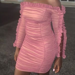 Pink dress